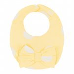 Yellow Polka Dotted Bib_4782