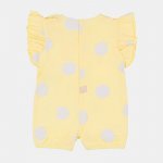 Yellow Polka Dotted Romper_4772